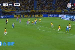 长虹贯日！恩西索超帅世界波轰开哥伦比亚球门，巴拉圭让二追二